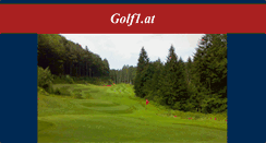 Desktop Screenshot of golf1.at